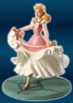 Cinderella Maquette statue width=